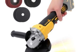 WODHMIEY 125mm Cordless Angle Grinder, 800W Brushless, 10000RPM