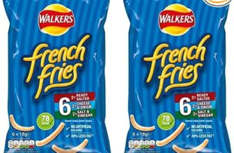 Walkers French Fries Variety Sharing Snacks, 6×18 g (Pack of 2)