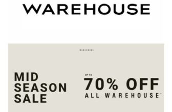 Warehouse Mid-Season Sale – up to 70% Off