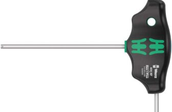 Wera 05023334001 454 HF T-Handle Hexagon Screwdriver Hex-Plus with Holding Function 3 x 100 mm