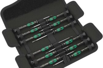 Wera 73675 Kraftform Micro Precision Screwdriver Set, 12 Pieces