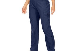 Winebox Womens Hiking Cargo Pants, Quick-Dry, UPF 50, Water-Resistant
