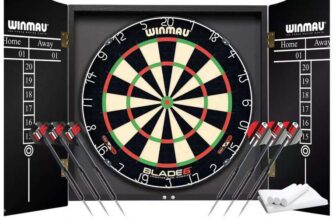 Winmau Blade 6 Championship Dartboard and Darts Set – W/Code – Free C&C