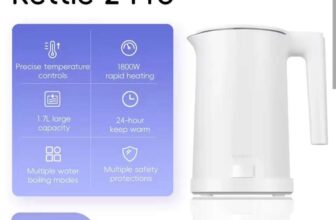Xiaomi Smart Kettle 2 Pro 1.7L 1800W with code UK stock – Xiaomi Tech World Store