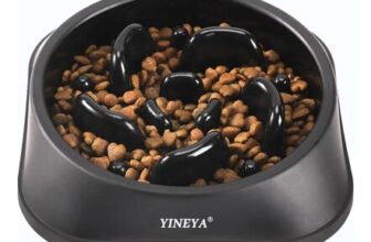 YINEYA Slow Feeder Bowls for Small Breed Dogs