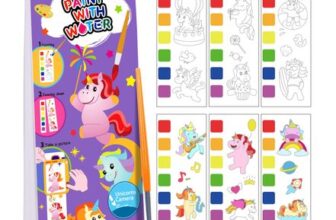 YPLUS Water Colouring Book for Children Painting Watercolour Paint Set