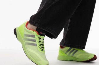 adidas Adios OG Trainers in Yellow and Black – Sizes 3.5 – 6.5 – w/Code