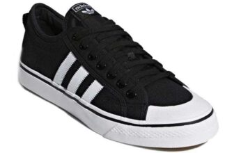 adidas Nizza Mens Trainers Black with code – sold by Outdoor and Sports