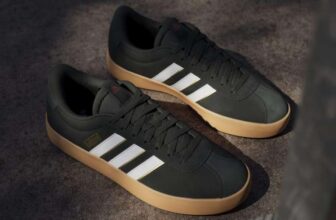 adidas VL Court 3.0 Shoes Leather Trainers Mens UK 7.5