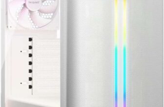 be quiet Pure Base 501 DX Mid-Tower ATX Case High Airflow 3 Pure Wings 3 140mm PWM Fans Tempered Glass