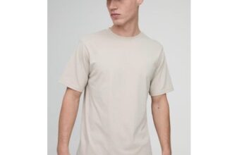 boohooMAN Regular Fit Basic Crew Neck T-Shirt