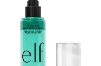 e.l.f. Power Grip Dewy Setting Spray, Long-Lasting Formula