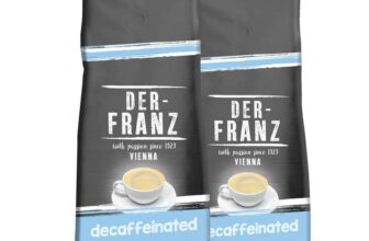 1 KG Der-Franz Decaffeinated Coffee, Ground, (2 x 500 g) – £9.56 / £8.55 S&S