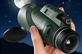 10×40 Monocular for Camping Hiking and Bird Watching Compact and Non-Slip