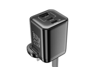 120W USB-C Wall Charger with 65W PD3.0, QC UK