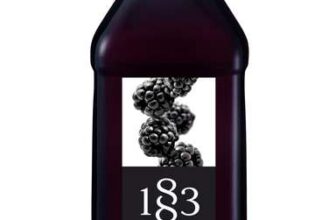 1883 Maison Routin Premium Blackberry Syrup – Vegan-Friendly – 1L PET Bottle – £7.18 S&S