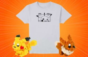 2 FREE Pokémon Nanoblock Figures with T-shirt