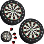 2-Pack Universal Darts Stand & Holder Base, Heavy-Duty Dart Point Protector and Organizer for Steel/Tip darts – Essential Darts Accessories, Great Gifts for Men