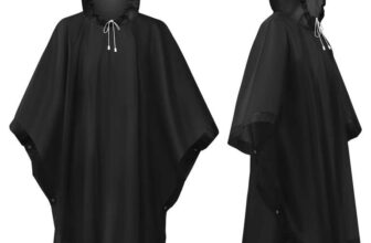 2 Pack flintronic Waterproof Poncho Adult, Reusable Sold by flintronic-eu FBA