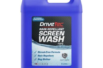 2 x 5Ltr DRIVETEC – Rain Repellent Screen Wash Concentrated – Total 10Ltr – free collection (One for £3.94)