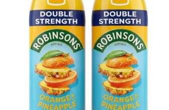 2 x Robinsons Double Strength Orange & Pineapple Squash 750ml – S/S £2.13/ £1.88 – w/voucher