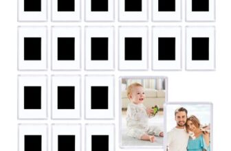 20 Magnetic Photo Frames, 4.5×7 Cm, Acrylic Fridge Magnets