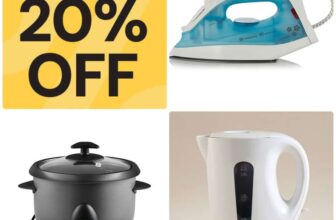 20% Off Appliances – Iron £6.40 / Toaster £6.40 & More / Free Click & Collect