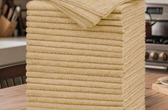 20 Pack Microfiber Cleaning Cloths (Beige / Purple £1.46 / Pink £1.93 / White £3.44 / Grey £4.29) – 40% Off At Checkout Amazon Haul