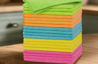 20 Pack Microfiber Cleaning Cloths (Multi Colour) – Sold by Amazon Haul – £15 Spend for Free Delivery