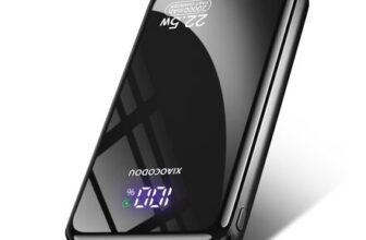 20000mAh USB-C Power Bank with 22.5W PD/QC LCD