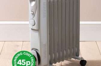 2000W 9 Fin Oil Filled Radiator