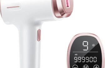 21J IPL Laser Hair Removal Device e for Women and Men, Painless Ice-Cooling Hair Laser Removal Machine at Home, 600NM IPL Hair Removal with 3 Functions & 9 Levels for Facial Bikini Arm Body Leg