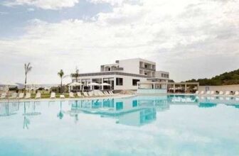 22-29 April, 7 nights all-inclusive at 4 Evita Resort, Rhodes, Greece flights from LON Stansted based on 2 adults (£274pp) – Hand Luggage