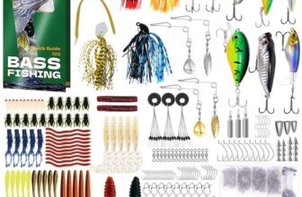 220/322-Piece Fishing Lures Kit, Upgraded Fishing Tackle Box with Tackle Included, Hard Soft Bait, Hooks, Weights, Other Accessories