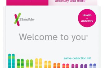 23andMe Health Ancestry Service: Personal Genetic DNA Test Including Health Predispositions, Carrier Status, Wellness, and Trait Reports (Before you buy see Important Test Info below)