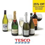 25% Off 6 or More Bottles of Wine & Champagne (Clubcard Price)