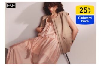 25% Off F&F Adult Clothing At Tesco Clubcard Prices