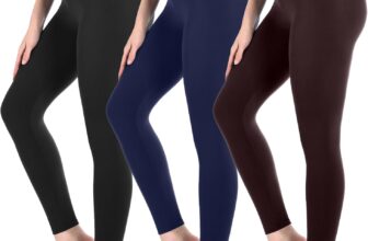 3 Pack Black Leggings for Women, High Waisted Buttery Soft Leggings for Workout Running Yoga