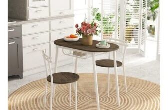 3-Piece Dining Table and Chairs Set