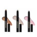 3-Piece Glitter Eyeshadow Pencil Set, Waterproof and Long-Lasting