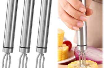 3 Pieces Corn On The Cob Holders,Stainless Steel Potato Forks,Reusable Sweetcorn Holders,Potato Fork Holder,Corn On The Cob Skewers for Barbecues,Home Cooking and Picnics Outdoor Party Camping