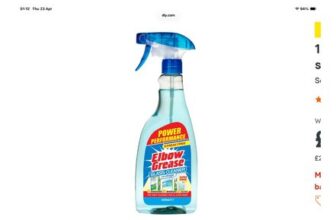 3 X Elbow Grease Concentrated Multi-Surface Glass Cleaner