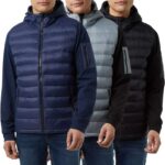32 Degrees Mens Mixed Media Jacket