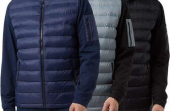 32 Degrees Mens Mixed Media Jacket