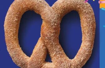 3,600 free Cinnamon / Original Pretzel on Sun 26th Apr – 100 per store, 36 stores