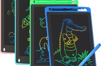 4 Pack LCD Writing Tablet for Kids, 8.5 Inch Colorful Doodle Board Drawing Tablet, Birthday Gifts Educational Learning Toys for Boys Girls Age 3 4 5 6 7 8