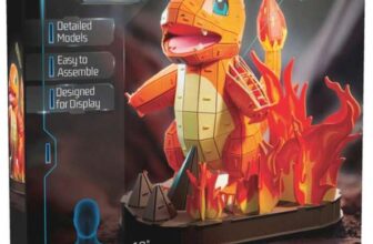 4D Build Pokémon Charmander 3D Puzzle 241 Piece – Free C&C