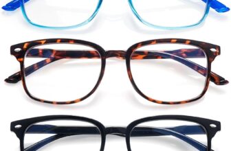 5 Pack Reading Glasses for Women – Anti Blue Light Blocking with Spring Hinges Readers for Women