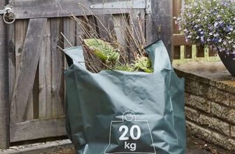 5x Heavy duty Green Garden sack, 150L 20kg