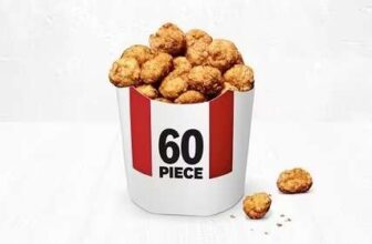 60 PC Popcorn Bucket via App (Collection Only)